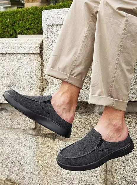 Мужские ортопедические слипоны OrthoComfoot с поддержкой свода стопы: повседневные тапочки при плантарном фасциите для плоскостопия, удобная ортопедическая обувь для облегчения болей в стопе и пятке, черный
Мужские ортопедические слипоны OrthoComfoot с поддержкой свода стопы: повседневные тапочки при плантарном фасциите для плоскостопия, удобная ортопедическая обувь для облегчения болей в стопе и пятке, черный