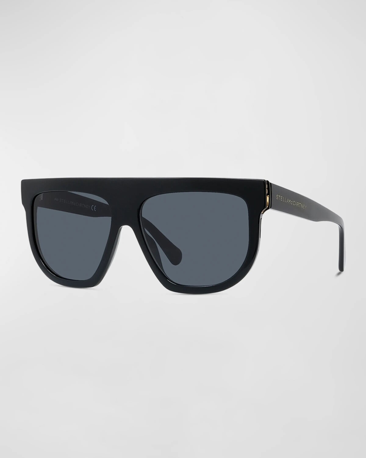 Солнцезащитные очки-авиаторы из биоацетата с ремешком-цепочкой Stella Mccartney, цвет Shiny Black
Солнцезащитные очки-авиаторы из биоацетата с ремешком-цепочкой Stella Mccartney, цвет Shiny Black