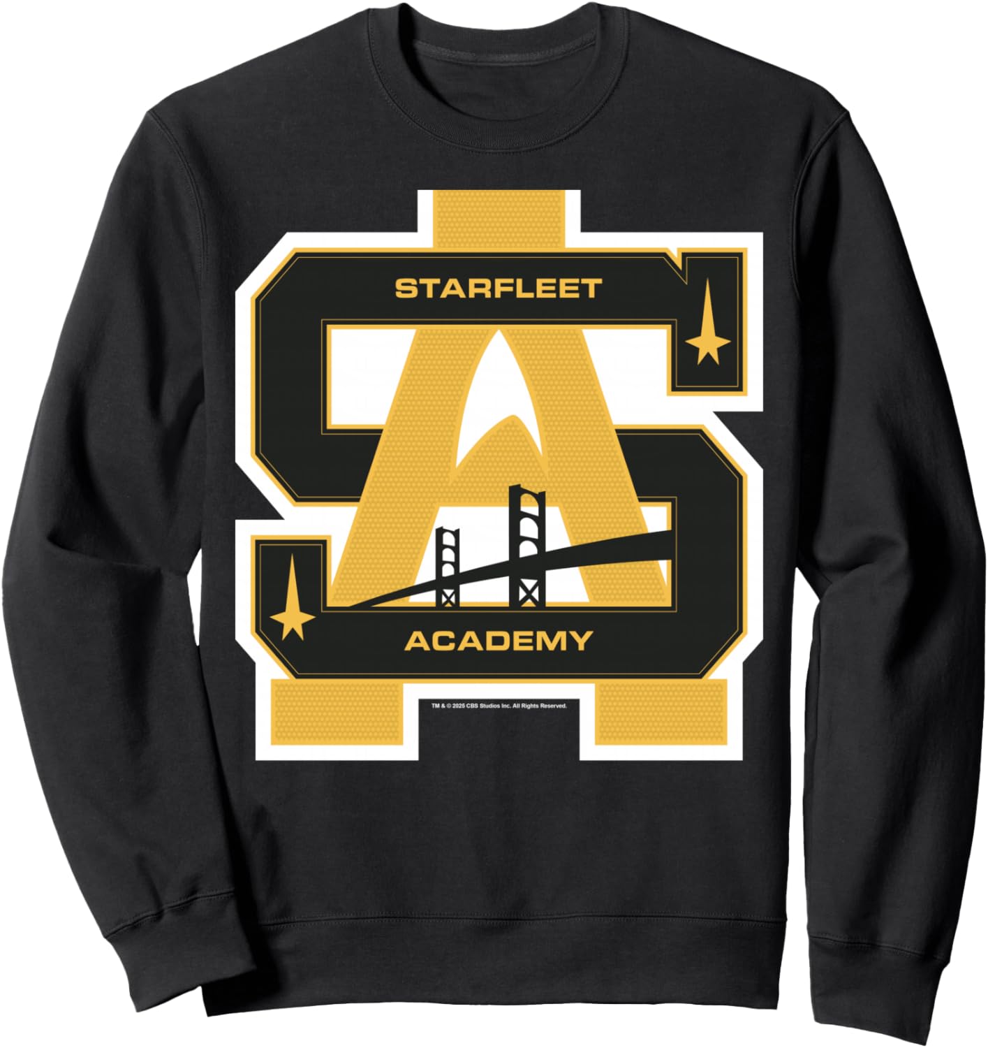 Звездный путь: Академия Звездного флота, мост Золотые Ворота. Толстовка Star Trek
Звездный путь: Академия Звездного флота, мост Золотые Ворота. Толстовка Star Trek