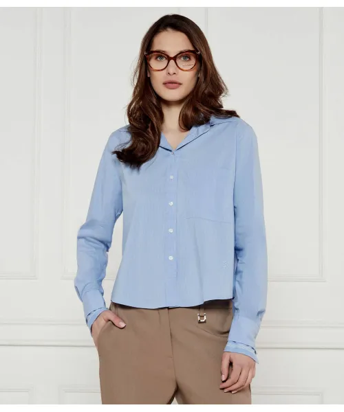 Рубашка brielle_1_monday Regular fit Boss, синий 
Рубашка brielle_1_monday Regular fit Boss, синий