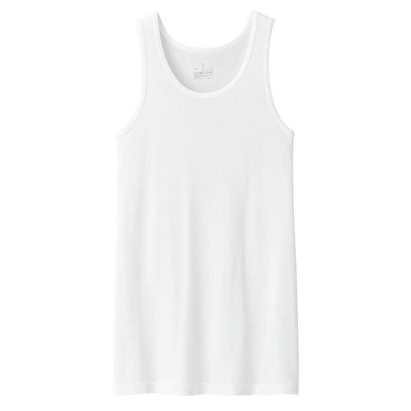 Майка мужская Muji с круглым вырезом, черный
Майка мужская Muji с круглым вырезом, черный