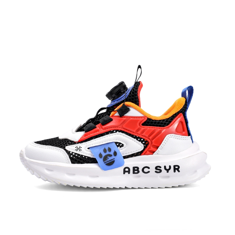 Детская повседневная обувь для детей YUZHAOLIN, черный/оранжевый 
Детская повседневная обувь для детей YUZHAOLIN, черный/оранжевый