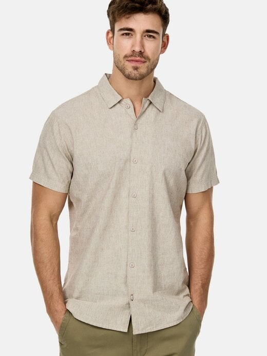 Рубашка с коротким рукавом ingiulionus Indicode, бежевый
Рубашка с коротким рукавом ingiulionus Indicode, бежевый