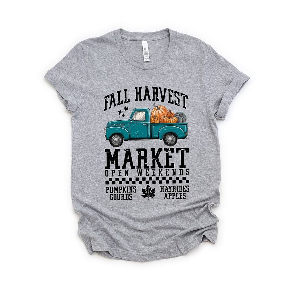 Футболка с короткими рукавами и графическим рисунком Fall Harvest Truck Simply Sage Market, цвет Heather Grey
Футболка с короткими рукавами и графическим рисунком Fall Harvest Truck Simply Sage Market, цвет Heather Grey