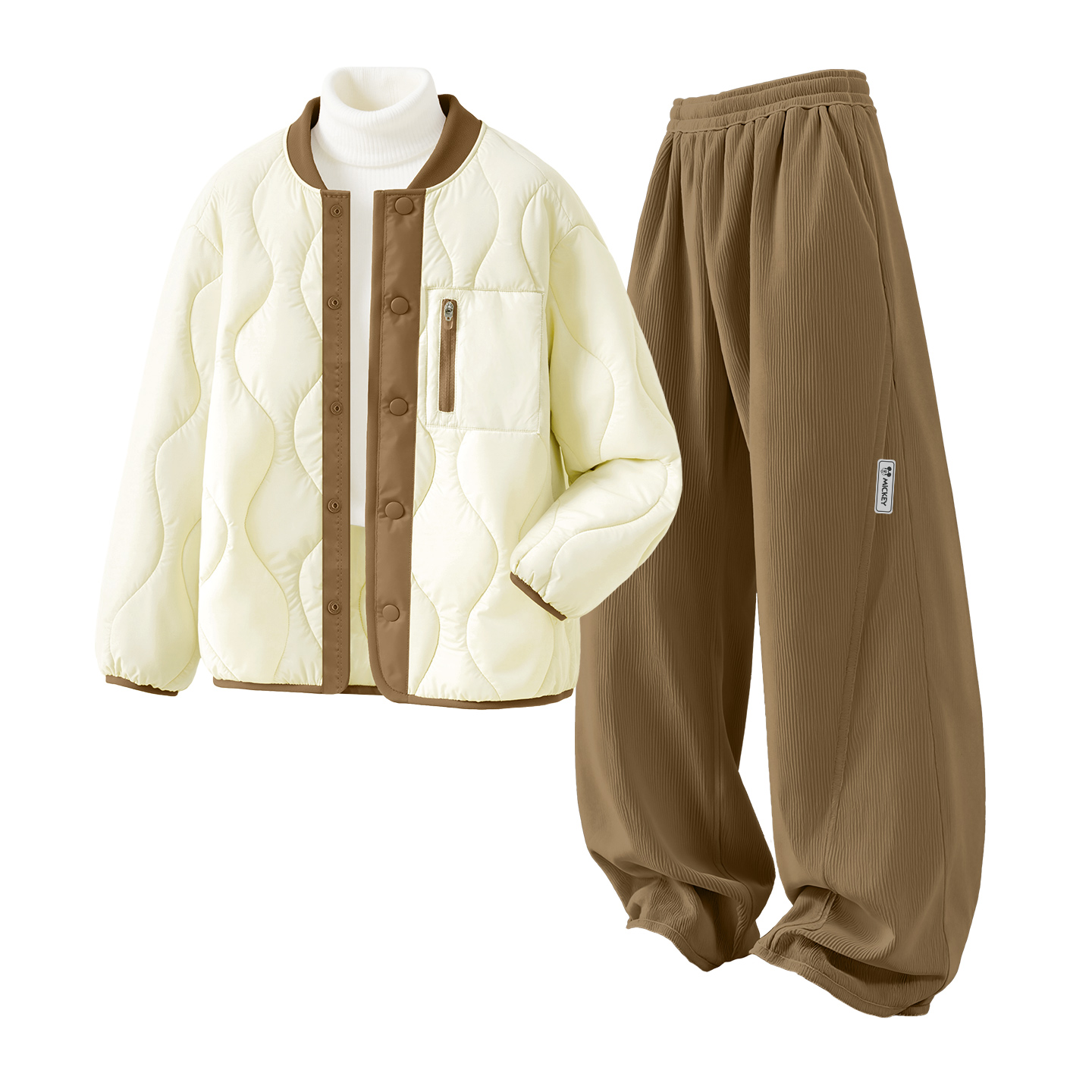 Детская повседневная спортивная одежда Disney, бежевый
Детская повседневная спортивная одежда Disney, бежевый