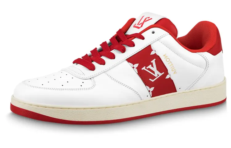 Кроссовки LOUIS VUITTON Rivoli Sneakers 'White With Red Side Monogram Band', Красный, Кроссовки LOUIS VUITTON Rivoli Sneakers 'White With Red Side Monogram Band' 
Кроссовки LOUIS VUITTON Rivoli Sneakers 'White With Red Side Monogram Band', Красный, Кроссовки LOUIS VUITTON Rivoli Sneakers 'White With Red Side Monogram Band'