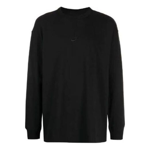 Рубашка sportswear premium essentials long-sleeve shirt 'black' Nike, черный 
Рубашка sportswear premium essentials long-sleeve shirt 'black' Nike, черный
