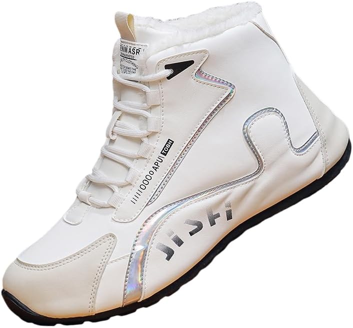 Мужские модные кроссовки Hhhchpm - повседневные и стильные, с толстой подошвой, противоскользящие и прочные, теплые из искусственной кожи для всех сезонов, белый
Мужские модные кроссовки Hhhchpm - повседневные и стильные, с толстой подошвой, противоскользящие и прочные, теплые из искусственной кожи для всех сезонов, белый