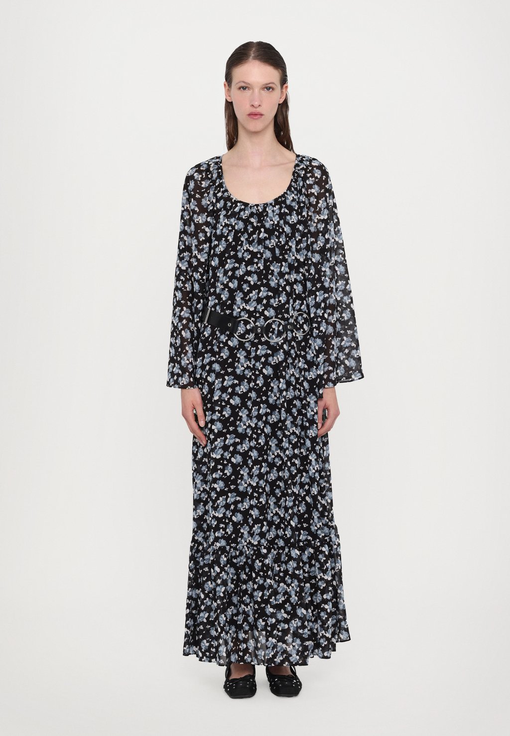 Платье макси SCOOP NECK MICHAEL Michael Kors, синий
Платье макси SCOOP NECK MICHAEL Michael Kors, синий