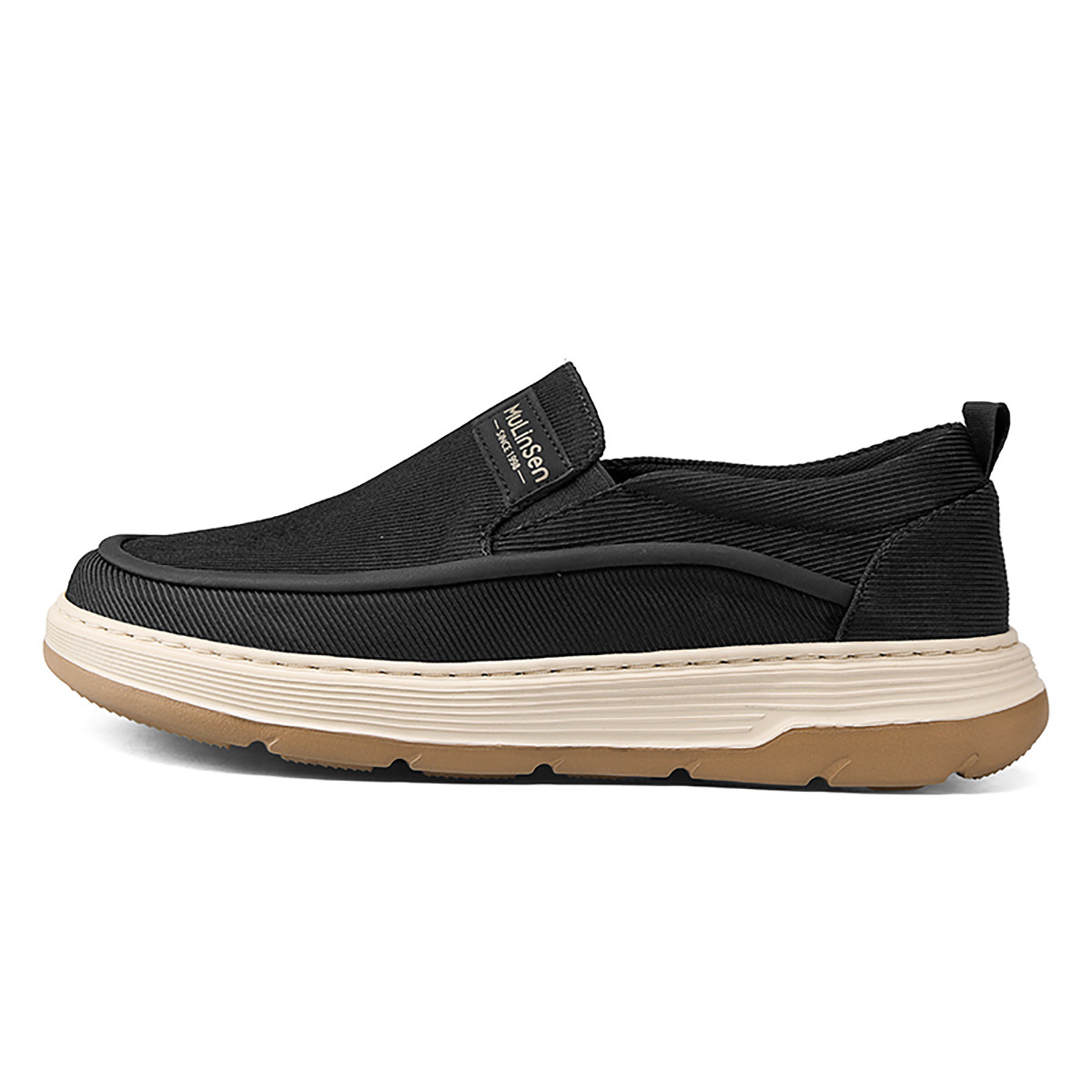 Дышащие и легкие низкие повседневные туфли для мужчин Mulinsen, Black
Дышащие и легкие низкие повседневные туфли для мужчин Mulinsen, Black