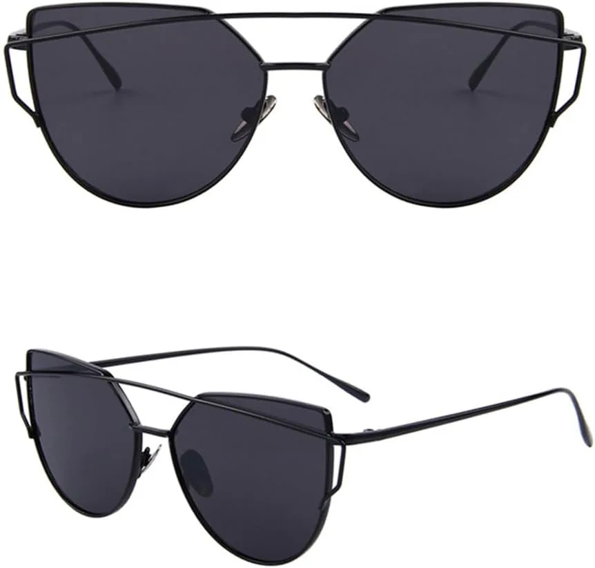 Модные солнцезащитные очки «кошачий глаз» для женщин, зеркальные солнцезащитные очки в винтажном стиле, розовое золото, женские очки KTUCN, C07 Black Green
Модные солнцезащитные очки «кошачий глаз» для женщин, зеркальные солнцезащитные очки в винтажном стиле, розовое золото, женские очки KTUCN, C07 Black Green