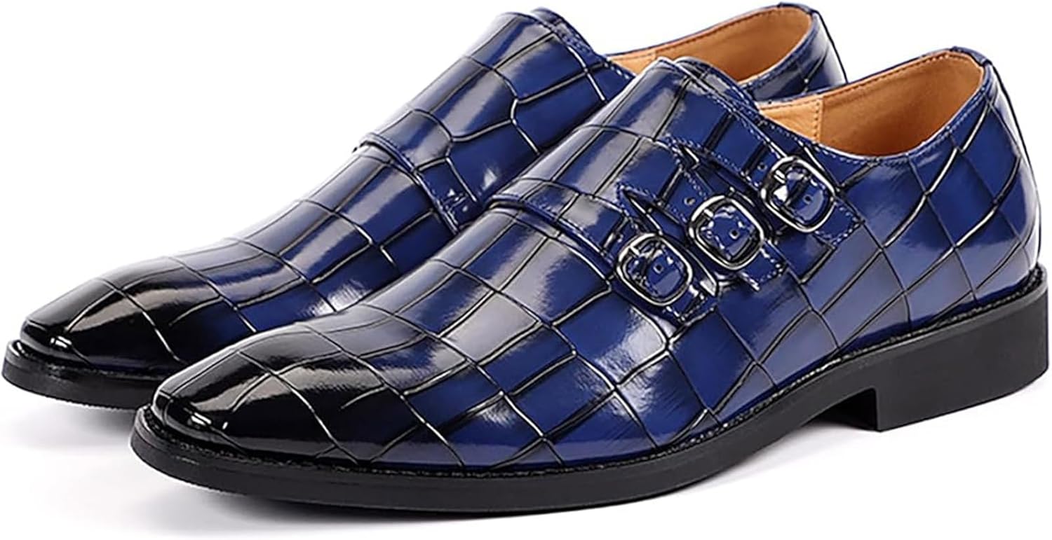 Мужские оксфорды с принтом, металлическая пряжка, классические туфли с молнией для деловой и свадебной вечеринки Xinduoyu, синий
Мужские оксфорды с принтом, металлическая пряжка, классические туфли с молнией для деловой и свадебной вечеринки Xinduoyu, синий