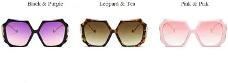Солнцезащитные очки большого квадратного размера 2027 года для женщин, уникальный стиль, элегантные женские очки черного и розового цвета MTZJH, Leopard Tea
Солнцезащитные очки большого квадратного размера 2027 года для женщин, уникальный стиль, элегантные женские очки черного и розового цвета MTZJH, Leopard Tea