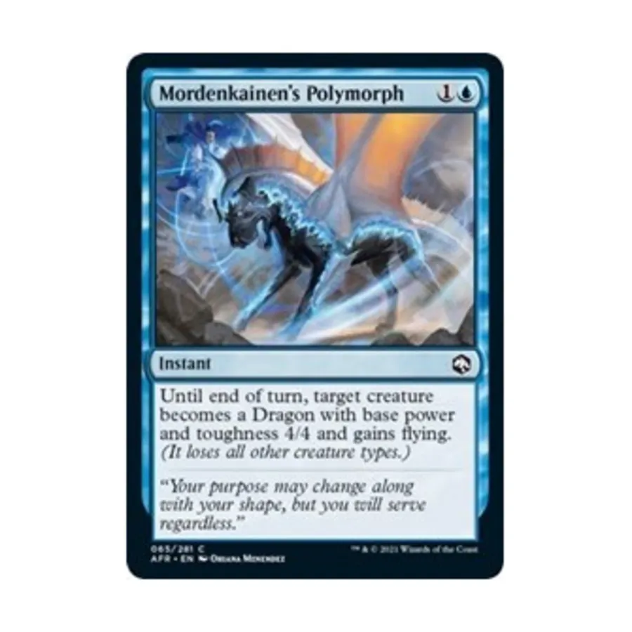 CCG Полиморф Морденкайнена (С), MTG - Adventures in the Forgotten Realms
CCG Полиморф Морденкайнена (С), MTG - Adventures in the Forgotten Realms