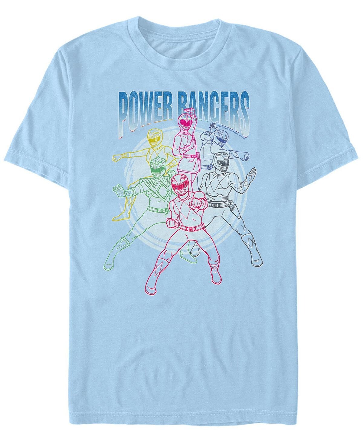 Мужская футболка Power Rangers Line Art с короткими рукавами и круглым вырезом Fifth Sun
Мужская футболка Power Rangers Line Art с короткими рукавами и круглым вырезом Fifth Sun