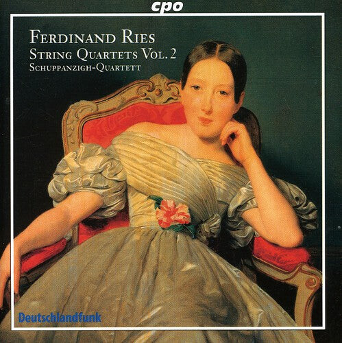 CD диск Ries / Schuppanzigh Quartett: String Quartets 2
CD диск Ries / Schuppanzigh Quartett: String Quartets 2
