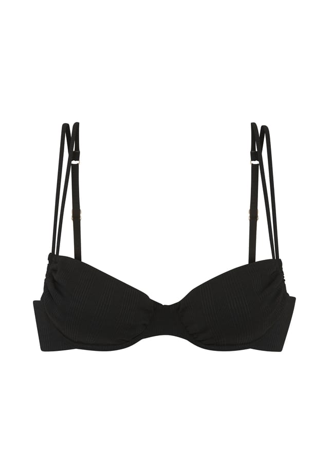 Верх бикини Nela на косточках с двойными бретелями Copenhagen Studios, черный
Верх бикини Nela на косточках с двойными бретелями Copenhagen Studios, черный