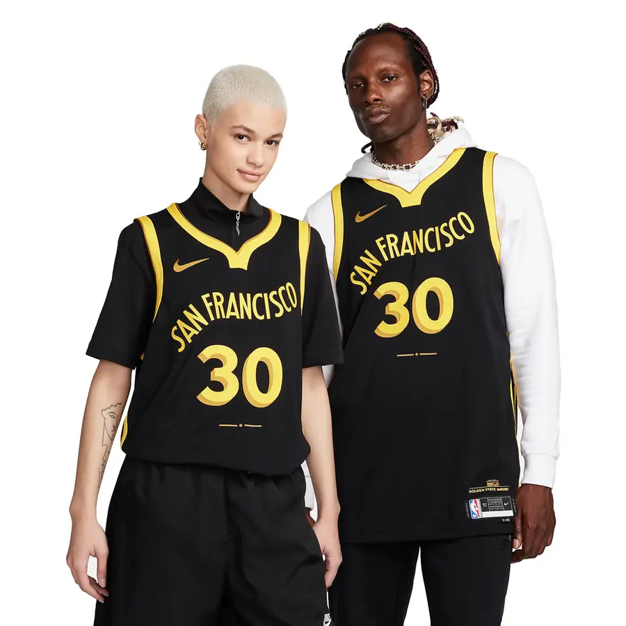 Джерси Nike Dri-FIT ADV NBA Authentic Jersey 2023/24 City Edition 'Golden State Warriors Stephen Curry', черный
Джерси Nike Dri-FIT ADV NBA Authentic Jersey 2023/24 City Edition 'Golden State Warriors Stephen Curry', черный