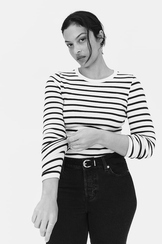 Рубашка из джерси с длинными рукавами H&M, мультиколор
Рубашка из джерси с длинными рукавами H&M, мультиколор