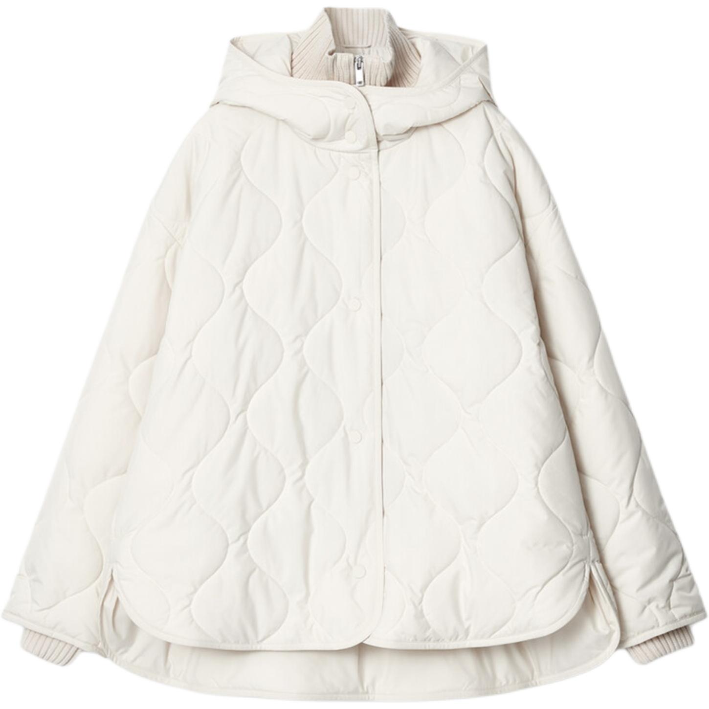 COS Пуховик женский цвета слоновой кости, Ivory White
COS Пуховик женский цвета слоновой кости, Ivory White