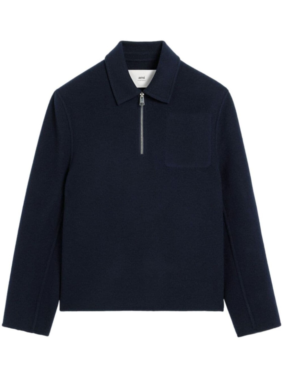 AMI Paris куртка на молнии из смеси шерсти и кашемира, синий
AMI Paris куртка на молнии из смеси шерсти и кашемира, синий