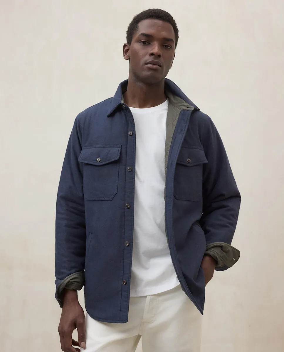 Мужская рубашка с длинными рукавами и накладными карманами Ecoalf, темно-синий
Мужская рубашка с длинными рукавами и накладными карманами Ecoalf, темно-синий