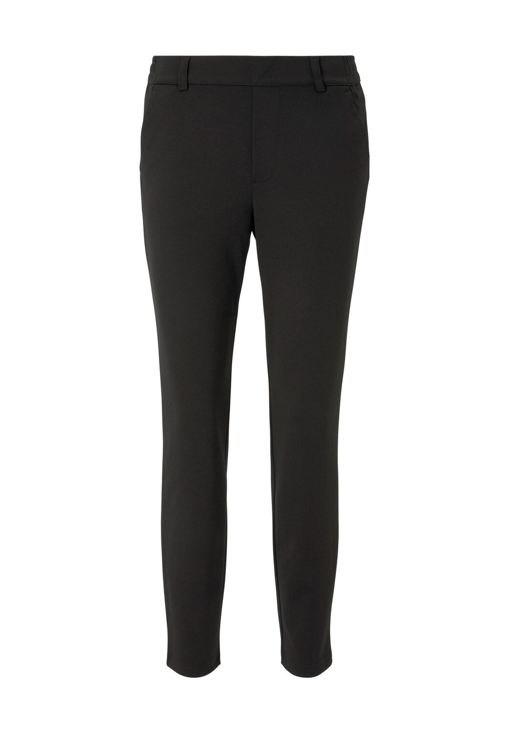 Брюки тканевые, удобный пояс, однотонные, женские DENIM TOM TAILOR, цвет 14482 Deep Black
Брюки тканевые, удобный пояс, однотонные, женские DENIM TOM TAILOR, цвет 14482 Deep Black