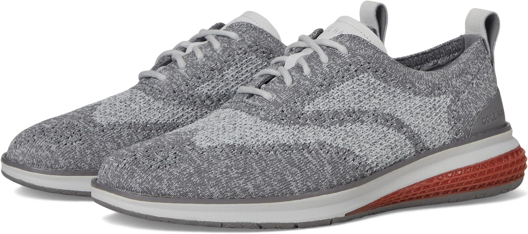 Кроссовки Cole Haan Original Grand Energy Weave Stitchlite Wing Oxford, цвет Quiet Shade/Micro Chip/Picante 
Кроссовки Cole Haan Original Grand Energy Weave Stitchlite Wing Oxford, цвет Quiet Shade/Micro Chip/Picante