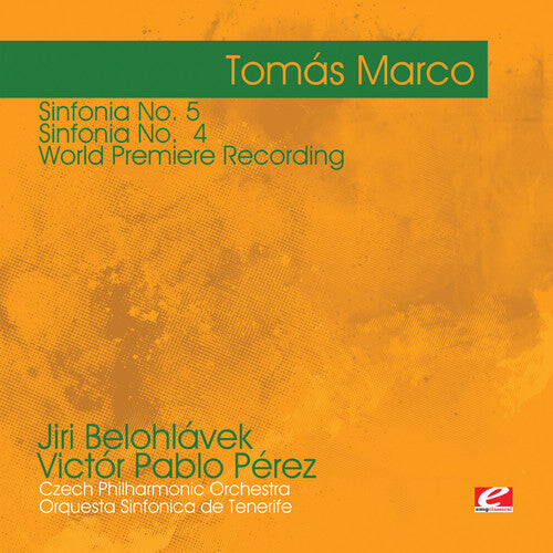 CD диск Marco, Tomas: Marco: Sinfonia No. 5 - Sinfonia No 4 
CD диск Marco, Tomas: Marco: Sinfonia No. 5 - Sinfonia No 4