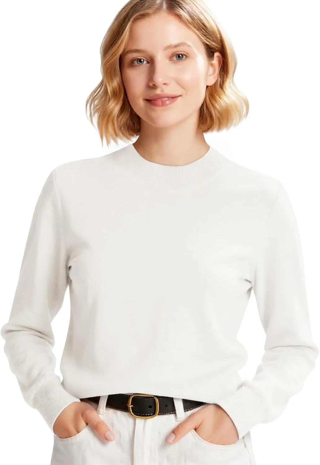 Свитер женский Long Sleeve Lightweight Crewneck Soft Basic Knit Loose Fit FlekmanArt
Свитер женский Long Sleeve Lightweight Crewneck Soft Basic Knit Loose Fit FlekmanArt