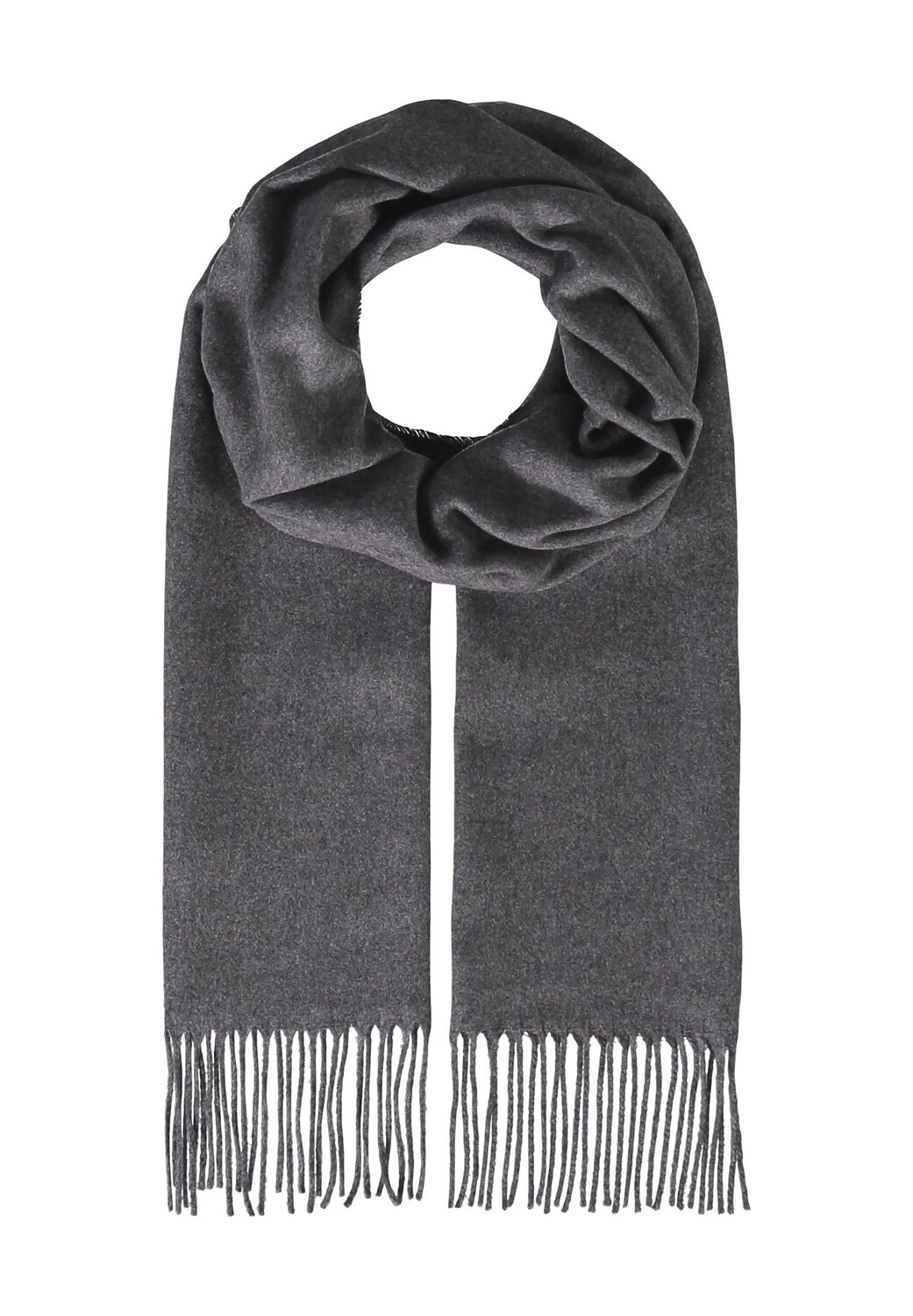 Шарф с бахромой, однотонный, женский Adagio, серый
Шарф с бахромой, однотонный, женский Adagio, серый