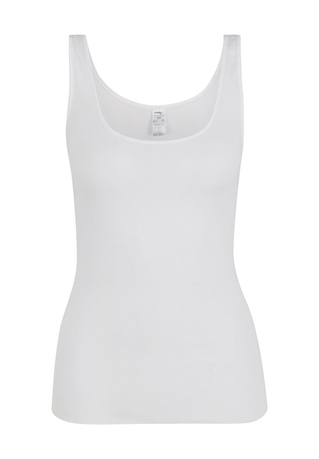 Майка Noblesse, круглый вырез, широкие бретели, женская mey, белый
Майка Noblesse, круглый вырез, широкие бретели, женская mey, белый