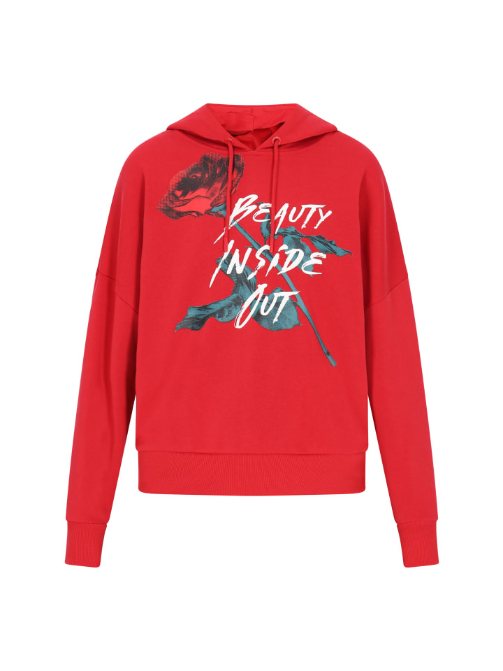 Женская толстовка с капюшоном красного цвета myMo ROCKS
Женская толстовка с капюшоном красного цвета myMo ROCKS