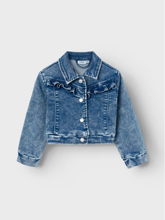 Джинсовая куртка стандартного кроя Name It, синий
Джинсовая куртка стандартного кроя Name It, синий