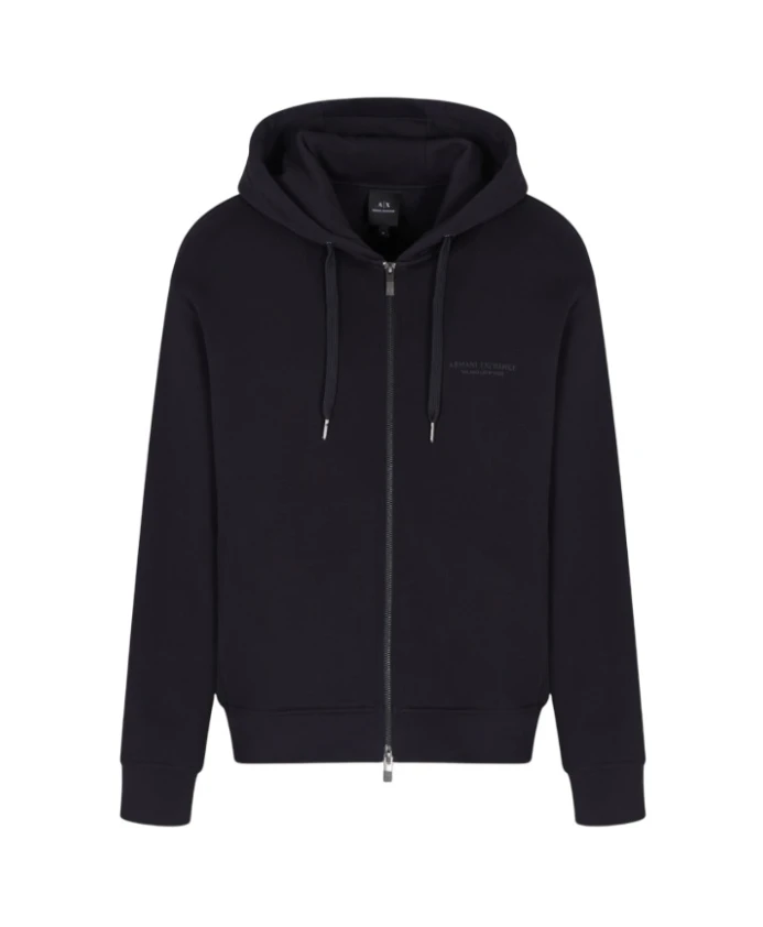 Толстовка с капюшоном и молнией по всей длине Armani Exchange, синий
Толстовка с капюшоном и молнией по всей длине Armani Exchange, синий