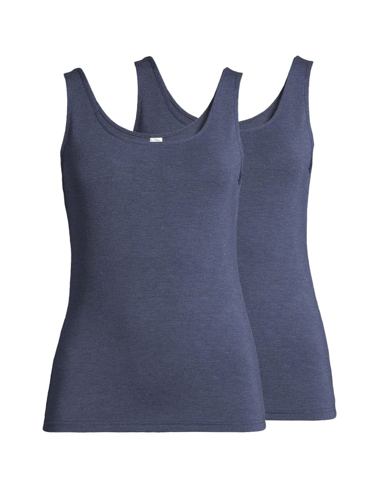 Nina von C. Легкая и удобная майка/топ из джинсовой ткани меланж
Nina von C. Легкая и удобная майка/топ из джинсовой ткани меланж