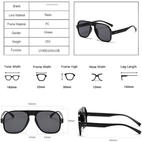 Модные солнцезащитные очки конфетных цветов для женщин, ретро-очки с заклепками для мужчин, трендовые зеленые квадратные солнцезащитные очки MTZJH, Yellow Yellow
Модные солнцезащитные очки конфетных цветов для женщин, ретро-очки с заклепками для мужчин, трендовые зеленые квадратные солнцезащитные очки MTZJH, Yellow Yellow