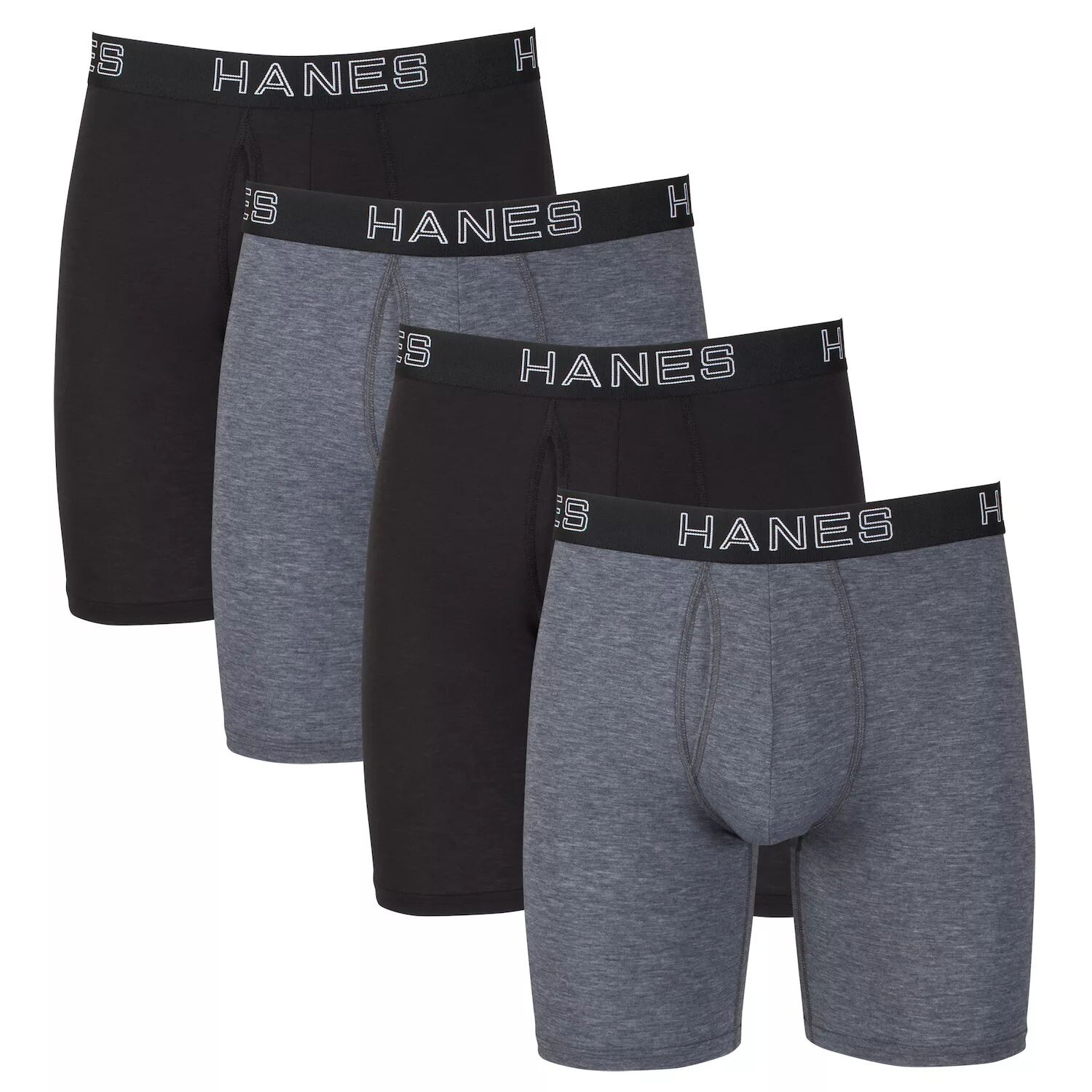 Мужские трусы-боксеры Hanes Ultimate Comfort Flex Fit Total Support Pouch (4 шт.) в упаковке (4 шт.)
Мужские трусы-боксеры Hanes Ultimate Comfort Flex Fit Total Support Pouch (4 шт.) в упаковке (4 шт.)