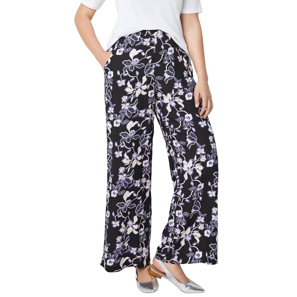 Женские мягкие широкие брюки ellos больших размеров с эластичной спинкой Ellos, цвет Navy Floral Print
Женские мягкие широкие брюки ellos больших размеров с эластичной спинкой Ellos, цвет Navy Floral Print