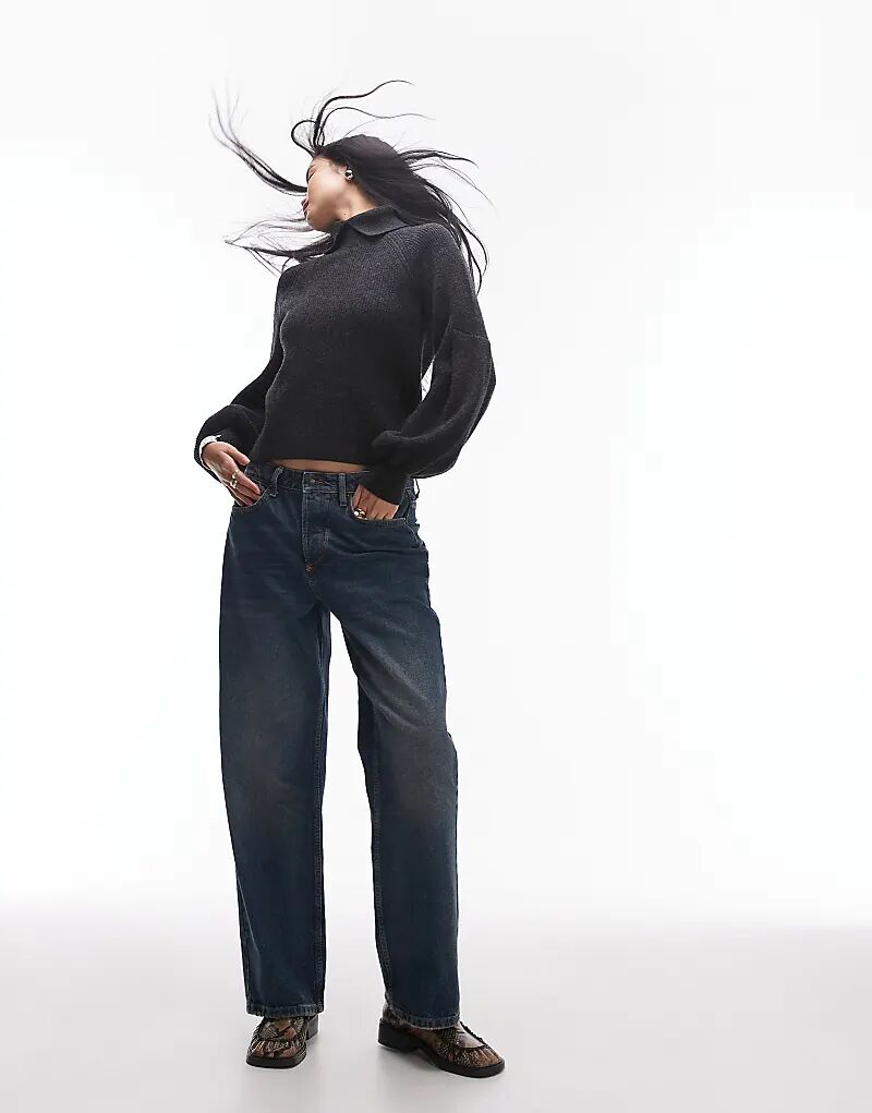 Шерстяной джемпер & Other Stories с высоким воротником и объемными рукавами реглан в темно-сером меланжевом цвете
Шерстяной джемпер & Other Stories с высоким воротником и объемными рукавами реглан в темно-сером меланжевом цвете