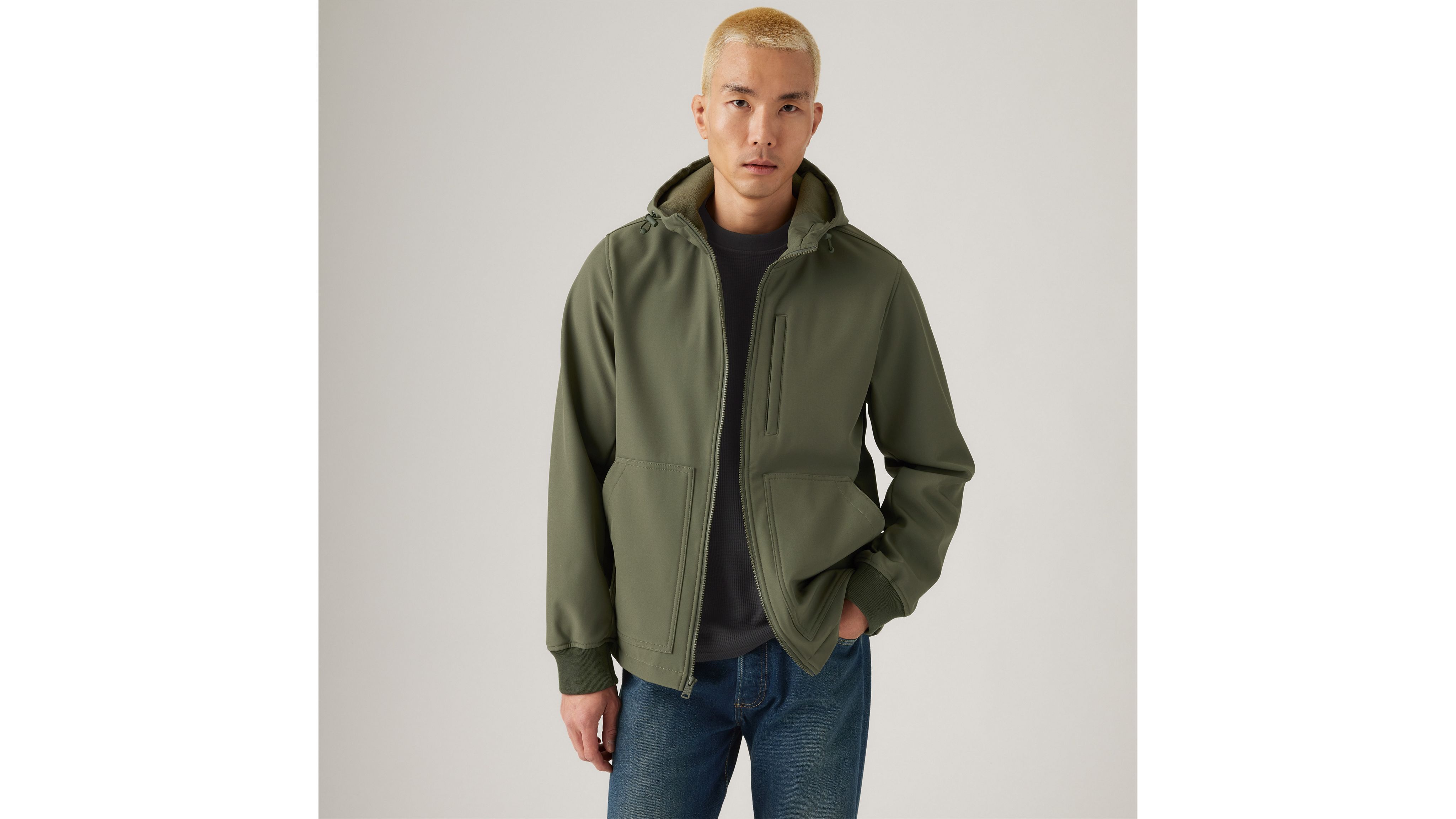 Куртка Salida Soft Shell с капюшоном Levi's, Deep Depths - Green
Куртка Salida Soft Shell с капюшоном Levi's, Deep Depths - Green