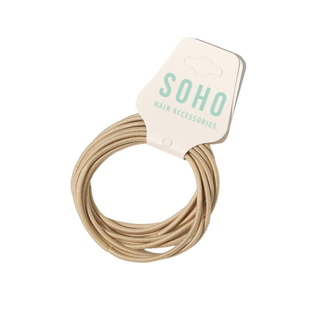 Резинка для волос ellie haargummi Soho, beige, количество 10 шт.
Резинка для волос ellie haargummi Soho, beige, количество 10 шт.