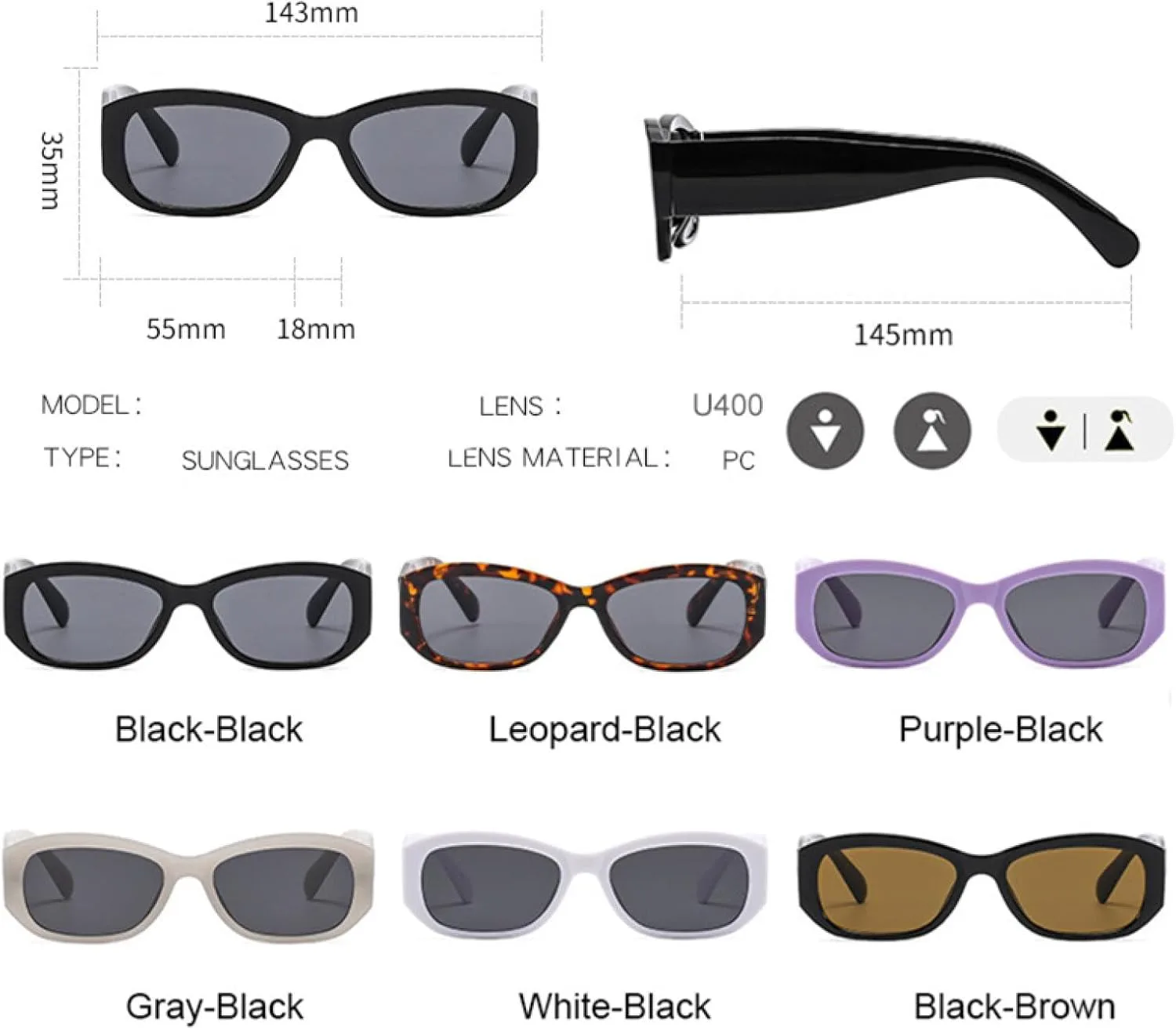 Классические винтажные солнцезащитные очки для женщин и мужчин, разноцветные, роскошные, модные, в стиле панк, популярные для путешествий TVTBBVV, White-black
Классические винтажные солнцезащитные очки для женщин и мужчин, разноцветные, роскошные, модные, в стиле панк, популярные для путешествий TVTBBVV, White-black