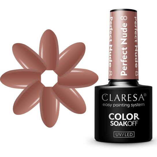 Идеальный нюдовый гибридный лак для ногтей 8 Claresa
Идеальный нюдовый гибридный лак для ногтей 8 Claresa
