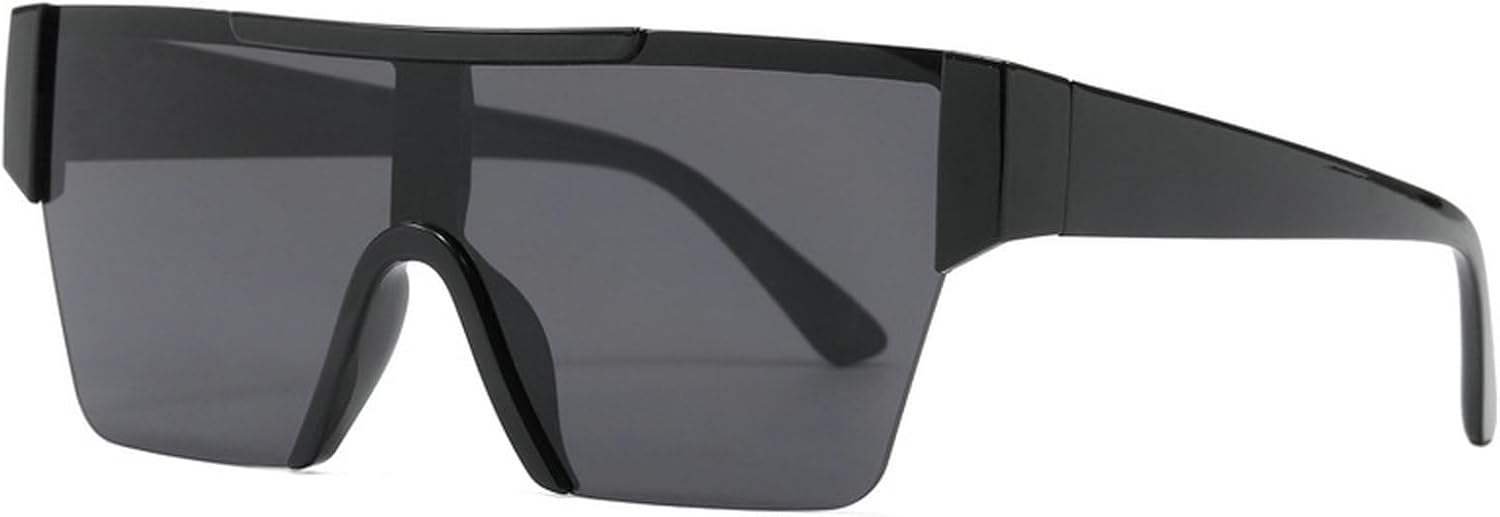 Квадратные солнцезащитные очки для женщин, большие солнцезащитные очки с плоским верхом и зеркальными линзами для мужчин, винтажные солнцезащитные очки-щитки mincl, Black
Квадратные солнцезащитные очки для женщин, большие солнцезащитные очки с плоским верхом и зеркальными линзами для мужчин, винтажные солнцезащитные очки-щитки mincl, Black