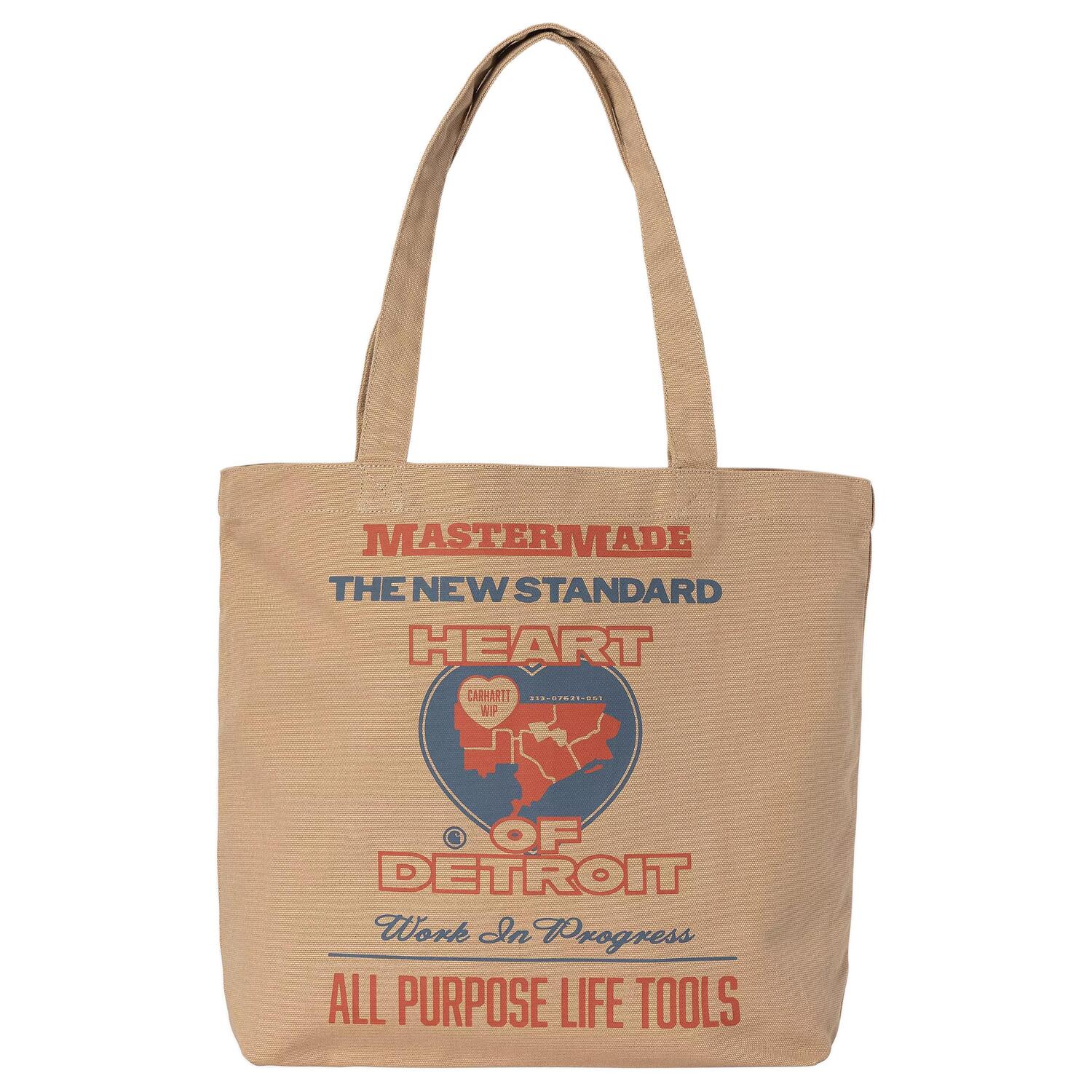 Carhartt WIP Хлопковая наплечная сумка унисекс коричневая, Brown
Carhartt WIP Хлопковая наплечная сумка унисекс коричневая, Brown