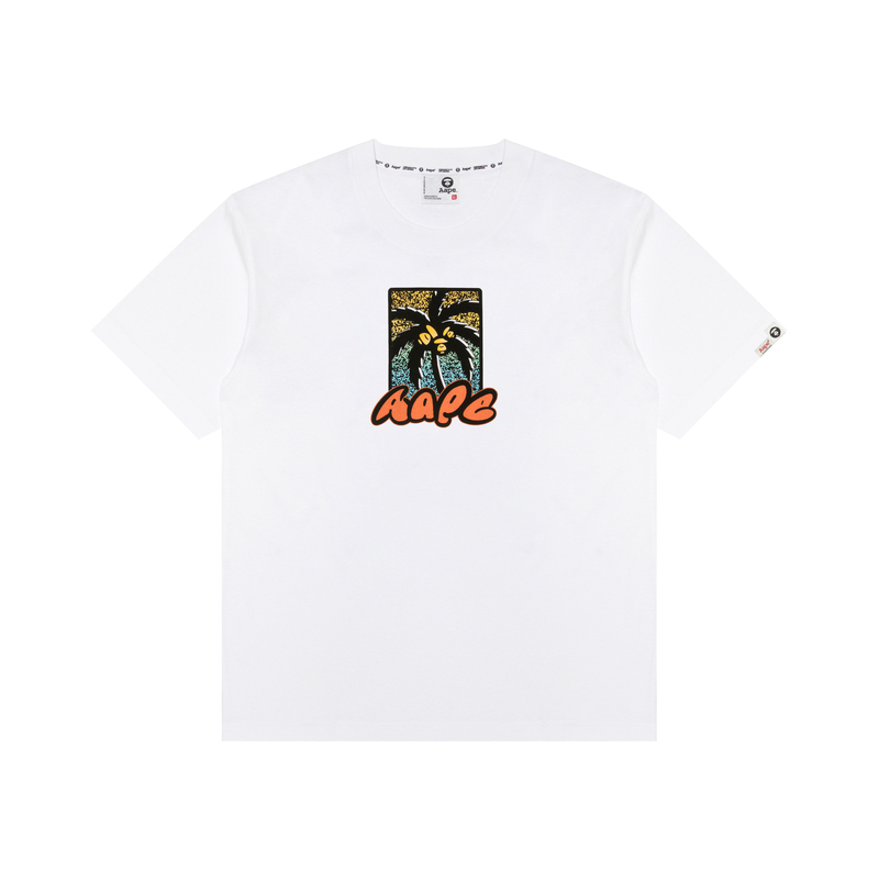 Футболка *A Bathing APE с принтом Sunset Aape, белый
Футболка *A Bathing APE с принтом Sunset Aape, белый