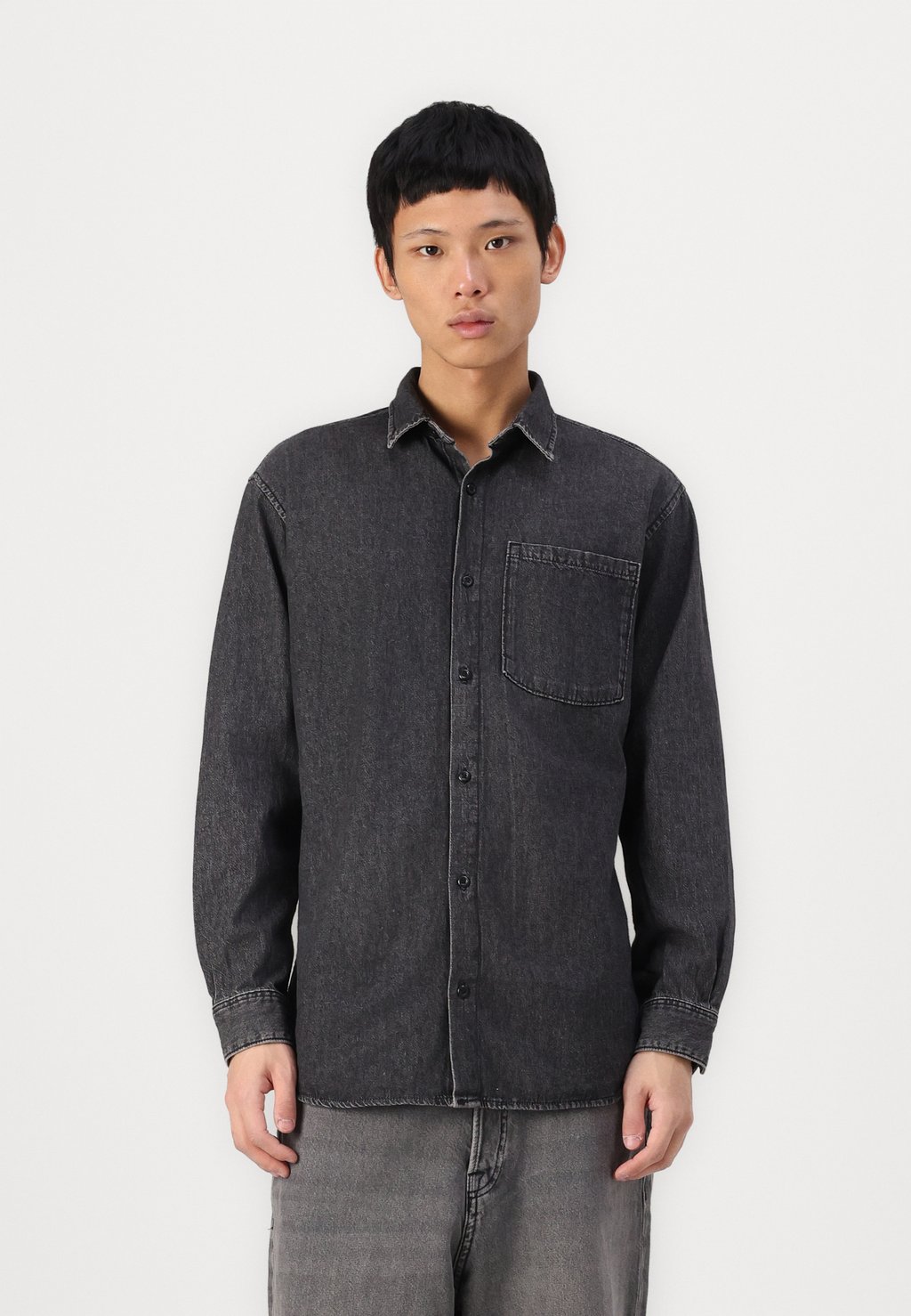 Рубашка JJICREEK JJSHIRT Jack & Jones, черный деним
Рубашка JJICREEK JJSHIRT Jack & Jones, черный деним