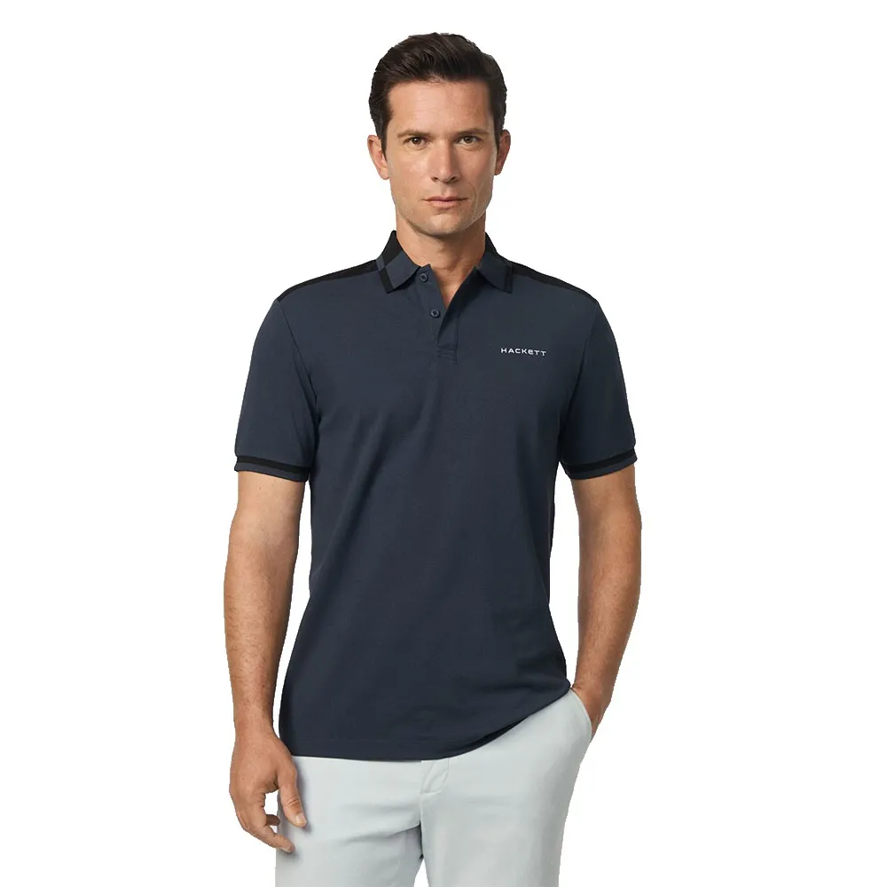 Поло с коротким рукавом Hackett City Block, синий
Поло с коротким рукавом Hackett City Block, синий