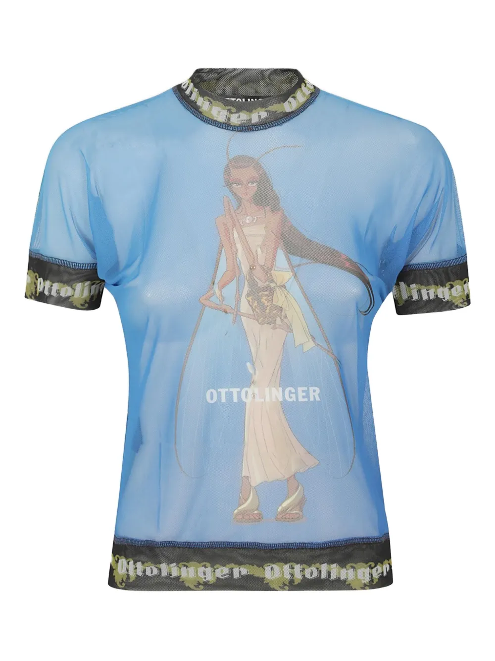 Футболка с короткими рукавами Ottolinger, синий
Футболка с короткими рукавами Ottolinger, синий